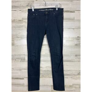 Buffalo David Britton Womens 29 black denim jeans western skinny stretch